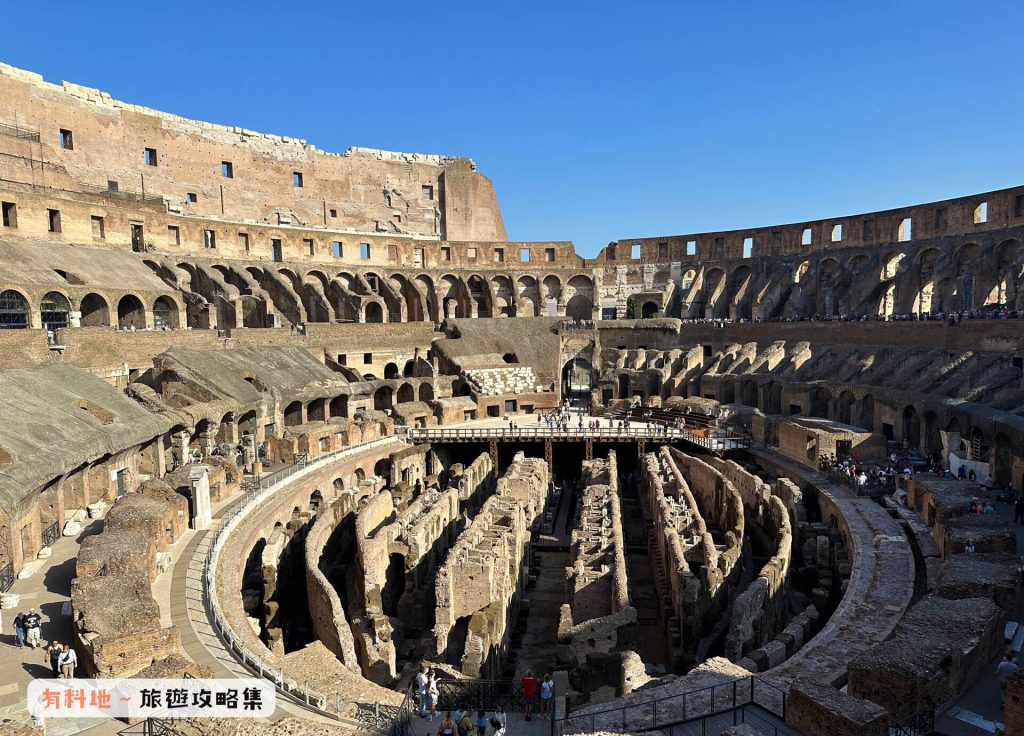 2026【羅馬競技場攻略】門票預約教學、地下層導覽、快速通關全解析 9 羅馬競技場