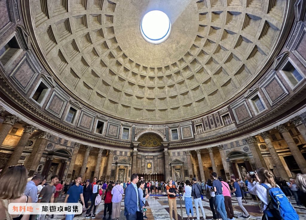 2026【羅馬萬神殿 Pantheon】 參觀攻略:最新門票預約、交通方式與內部必看重點 8 羅馬萬神殿圓頂