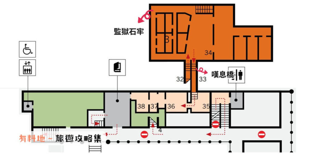 【威尼斯總督宮】總督宮地圖 【威尼斯總督宮】總督宮地圖