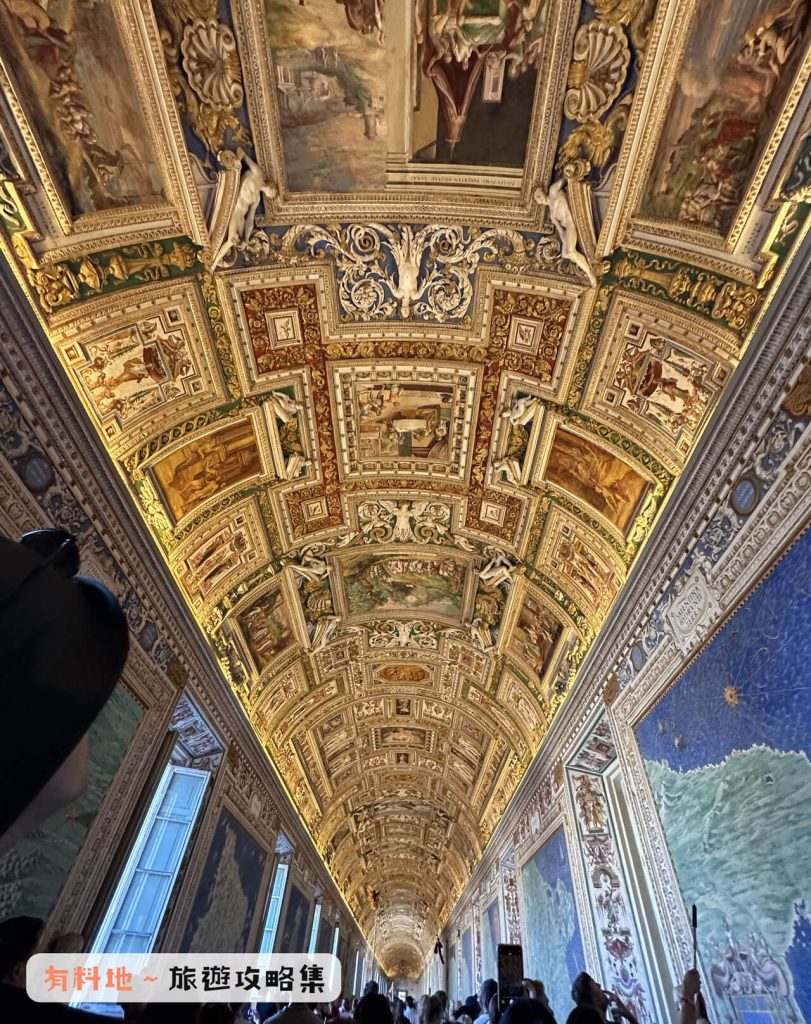 2026【梵諦岡】梵蒂岡博物館&西斯汀禮拜堂門票預約、必看作品與參觀動線詳解 12 梵蒂岡博物館-地圖廊