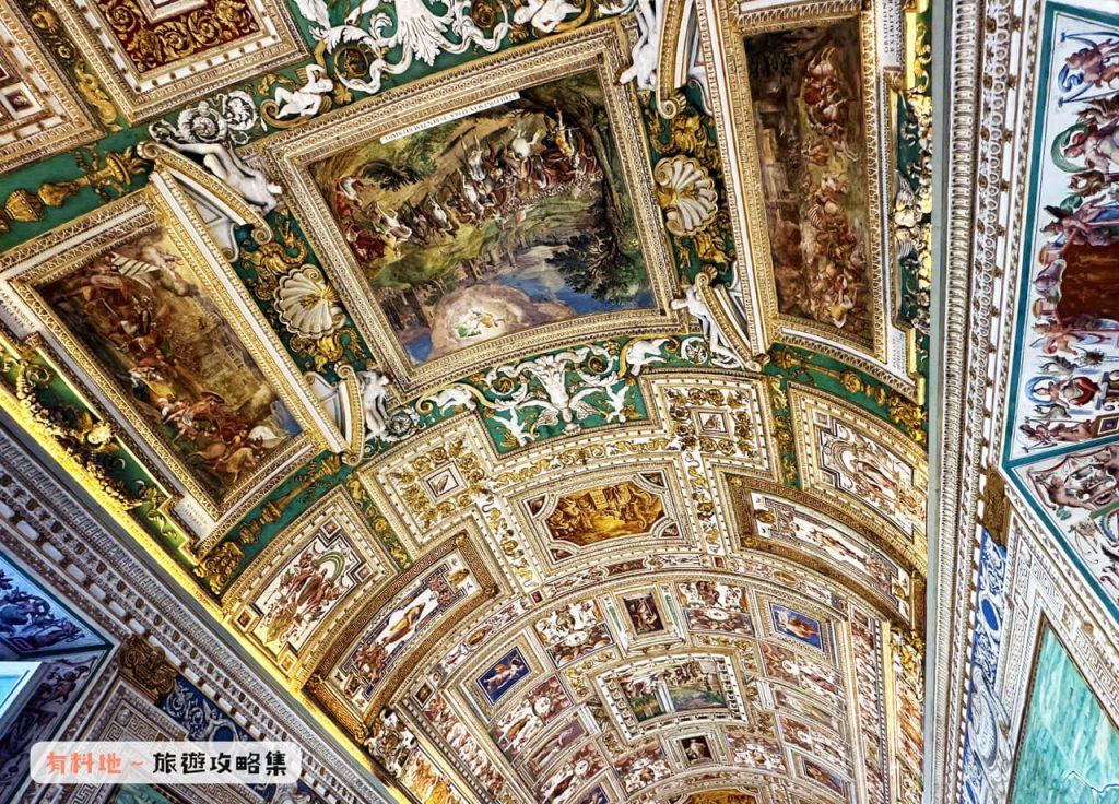 2026【梵諦岡】梵蒂岡博物館&西斯汀禮拜堂門票預約、必看作品與參觀動線詳解 13 梵蒂岡博物館-地圖廊