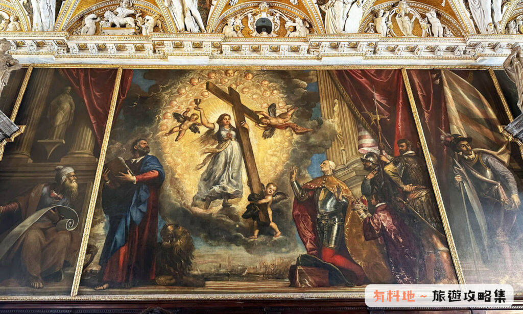 【威尼斯總督宮】四門廳 【威尼斯總督宮】四門廳