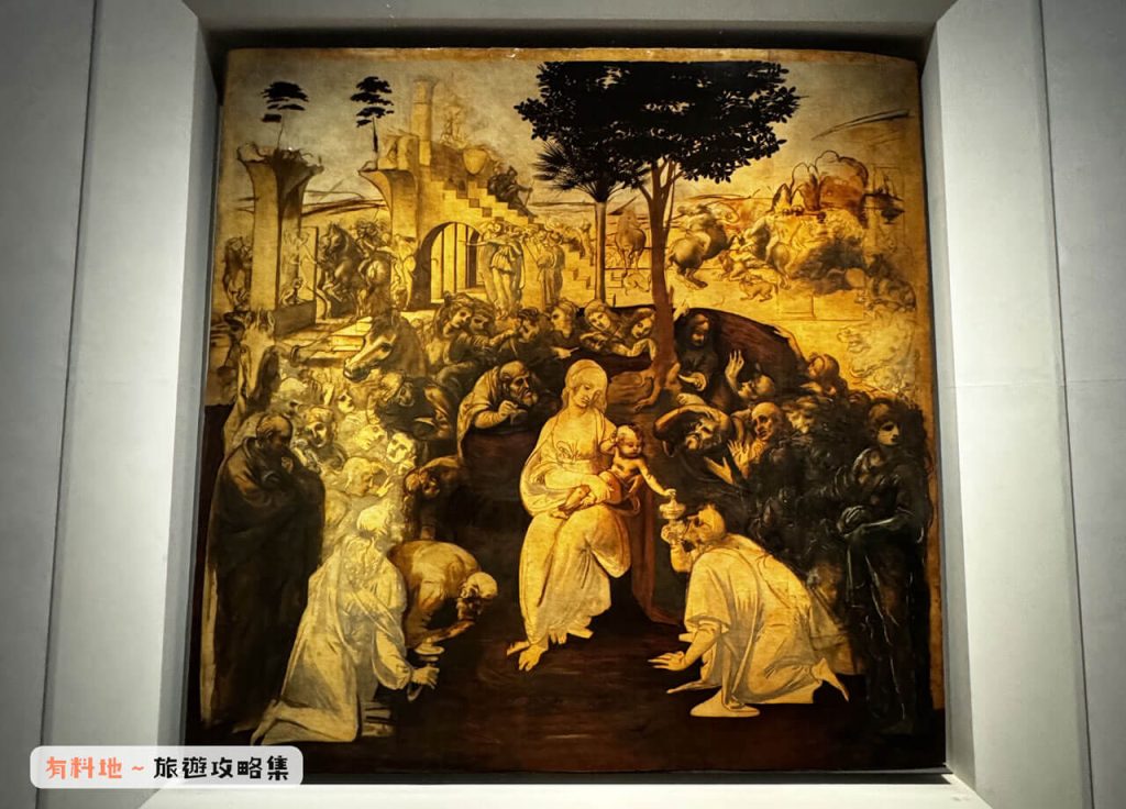 2026【烏菲茲美術館】新手攻略:門票預約教學、參觀動線與10大必看神作導讀 14 東方三博士的禮拜