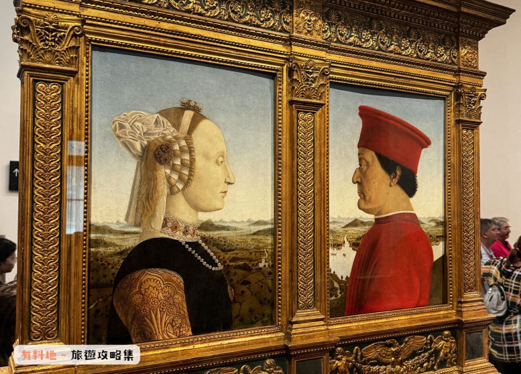 2026【烏菲茲美術館】新手攻略:門票預約教學、參觀動線與10大必看神作導讀 20 烏爾比諾公爵雙聯畫