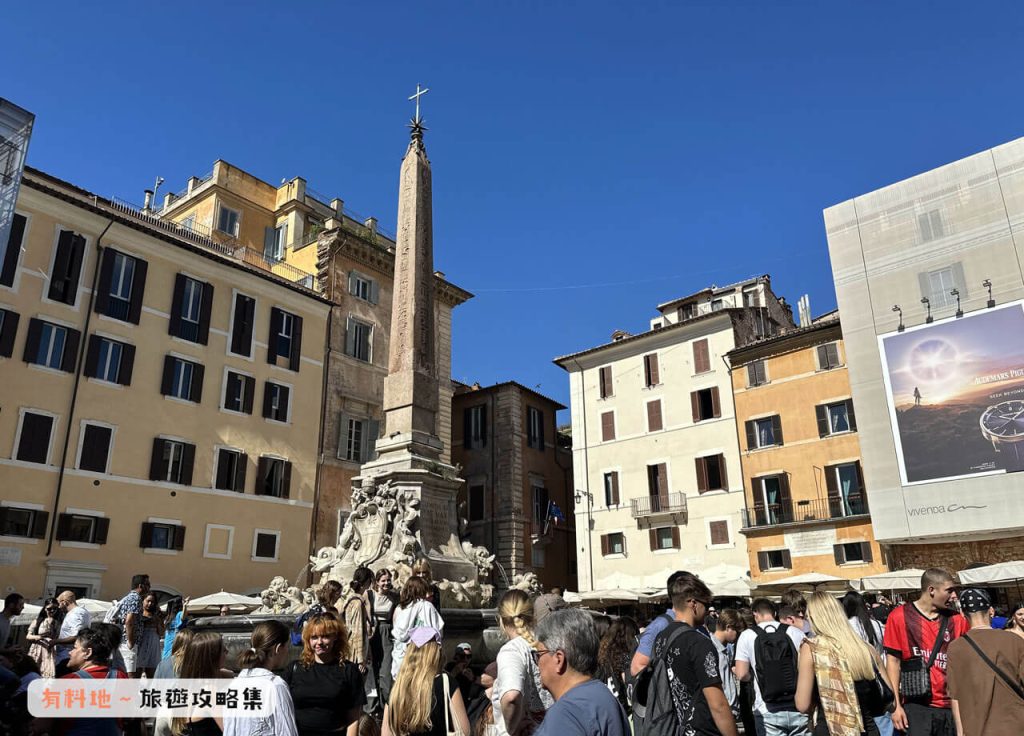 2026【羅馬萬神殿 Pantheon】 參觀攻略:最新門票預約、交通方式與內部必看重點 7 羅馬萬神殿廣場