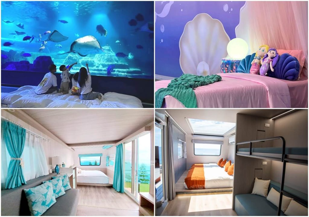 2026【夜宿海洋公園】遠雄海洋公園夜宿攻略,水族版、美人魚版、藍鯨艙露營車比較 6 夜宿海洋公園