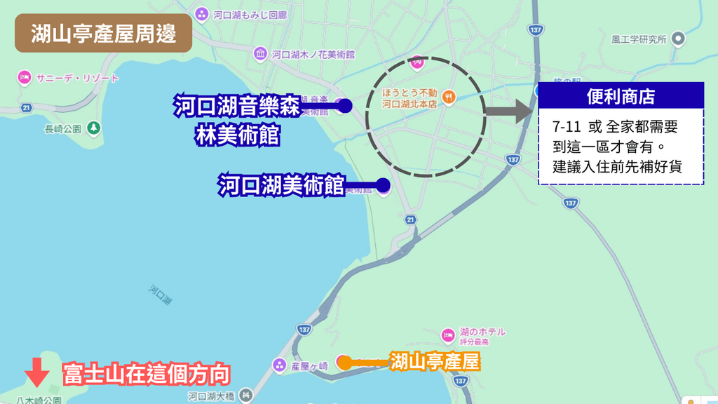 2026【湖山亭產屋評價】全房富士山景!房型、溫泉、餐食與交通完整整理 11 湖山亭產屋周邊